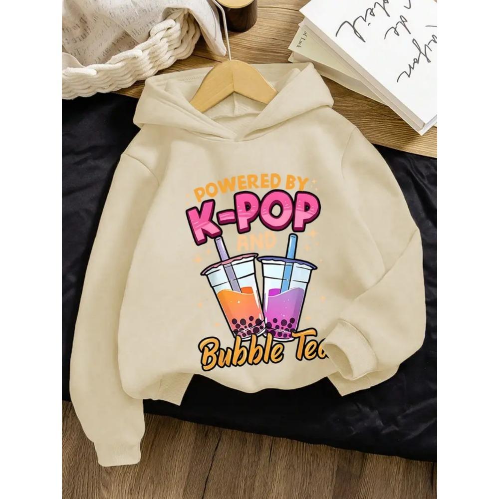 Sudaderas con capucha My Little Soda Pop para niños Música K-Pop Sudadera de anime coreano Ropa de niña hip hop Regalo Camisetas con dicho lindo Top para niños