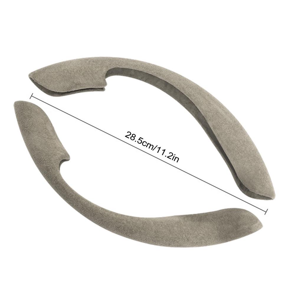 Steering Wheel Cover Set Soft Steering Wheel Cover For Men Women Automotive Steering Cover Anti Slip Winter Steering Wheels