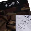 BONITOS 4pcs Cotton Men's Panties Pack Brand Boxer Shorts Man Camouflage Intimate Underpants
