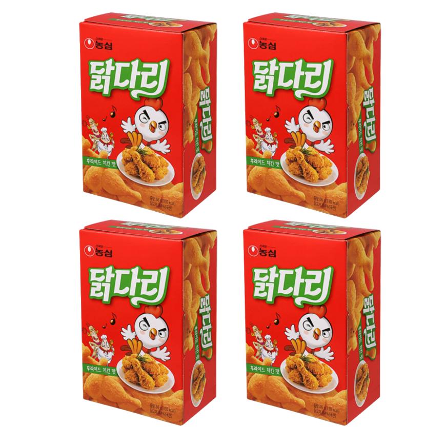Nongshim Kyllingklubbe med stekt kyllingsmak (66g) (4 alternativer)