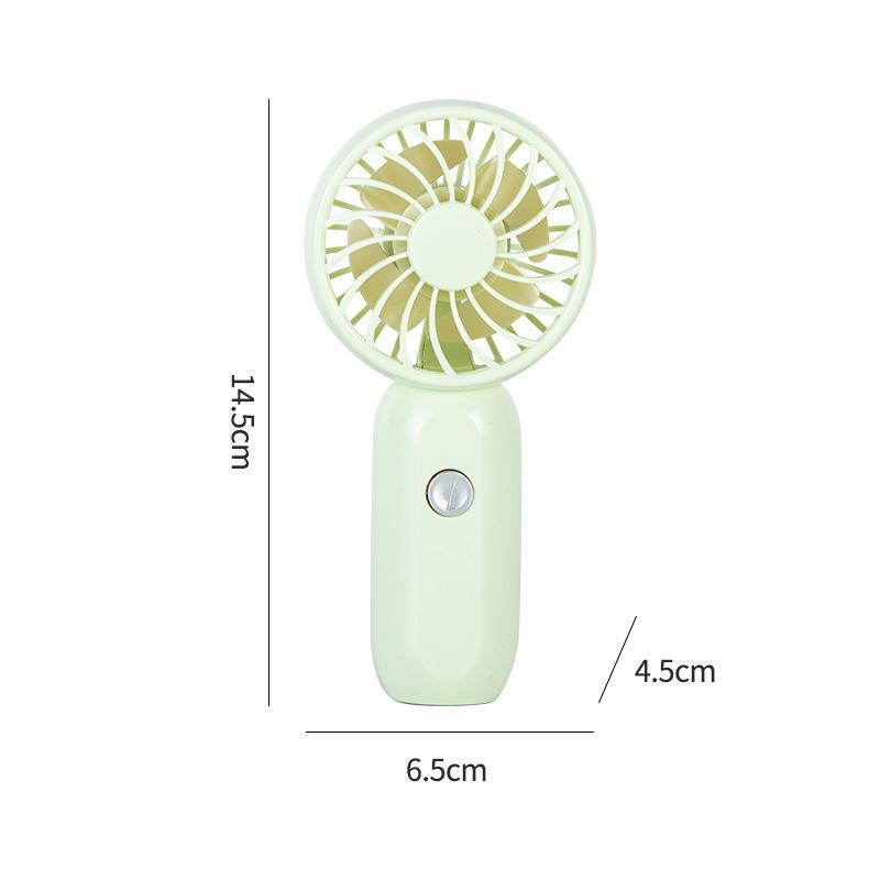 

2025 Douyin Mini Portable Handheld Fan – Lightweight Outdoor Companion for Students. 6.3*4.3*13.2 cm светло-зеленый