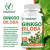 Kapsle Ginkgo Biloba 120 mg - Podpora paměti, koncentrace, zdravého mozku