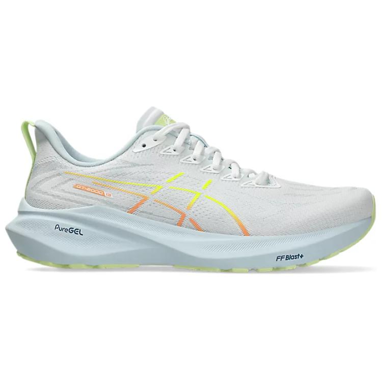 Asics GT 2000 13 White Orange Lime Men Sneakers 1011B861-100