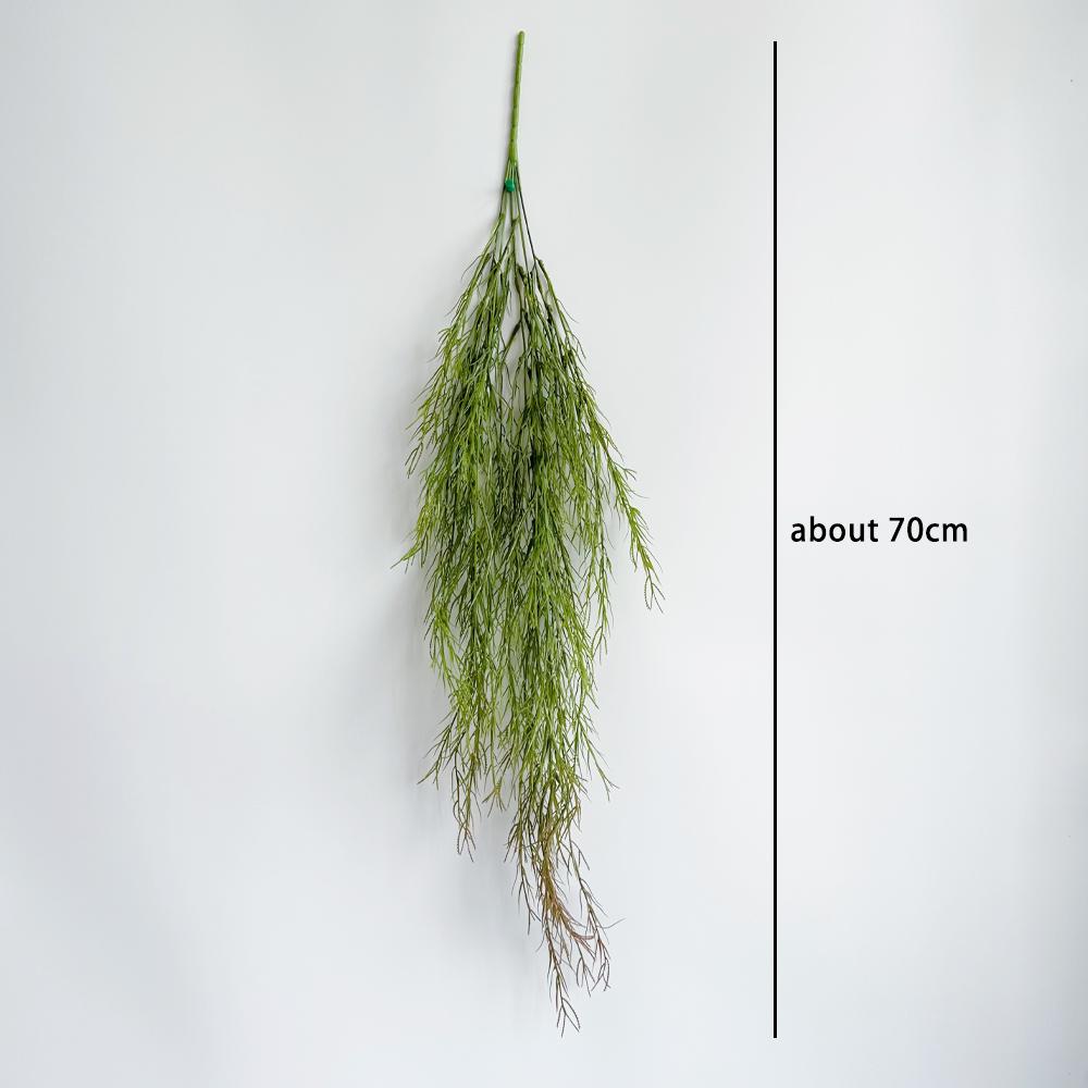 

Artificial Hanging Vine Greenery Plastic Plants Vines Room Wall Decor Home Wedding Bride s Bouquet Vining Greenery 1pc