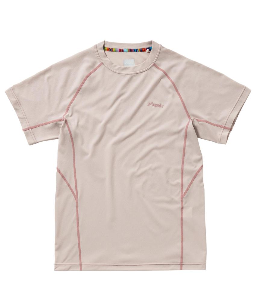 Phoenix Crew Neck Short Sleeve Pink Women's T-Shirt, (PH8200)