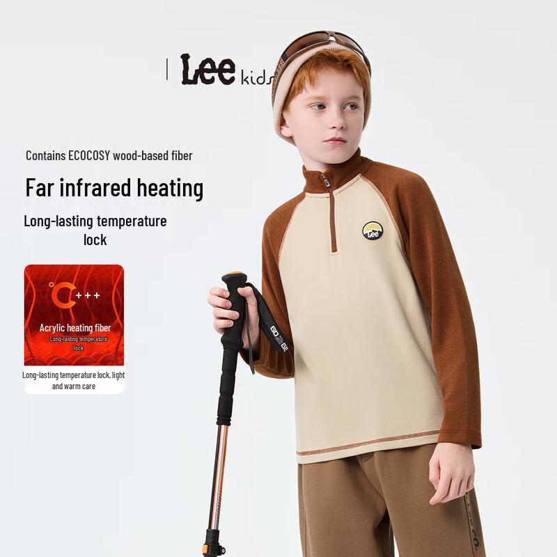 

LeeKids Kids Warm Color-Block Long-Sleeve T-Shirt 160