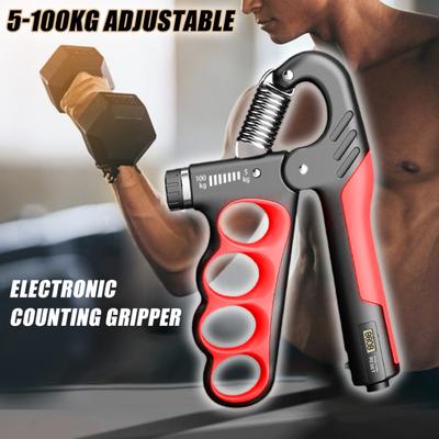 El Kavrama Gücü Eğitmen Sayılabilir 5-100 KG Ayarlanabilir Erkek Kadın Elektronik Önkol Egzersiz Kas Güçlendirici Geliştirici Fitness Ekipmanları