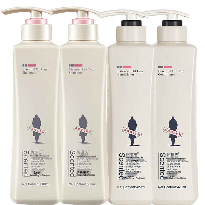 Adolph Освежающий Шампунь и Кондиционер Семейный Набор