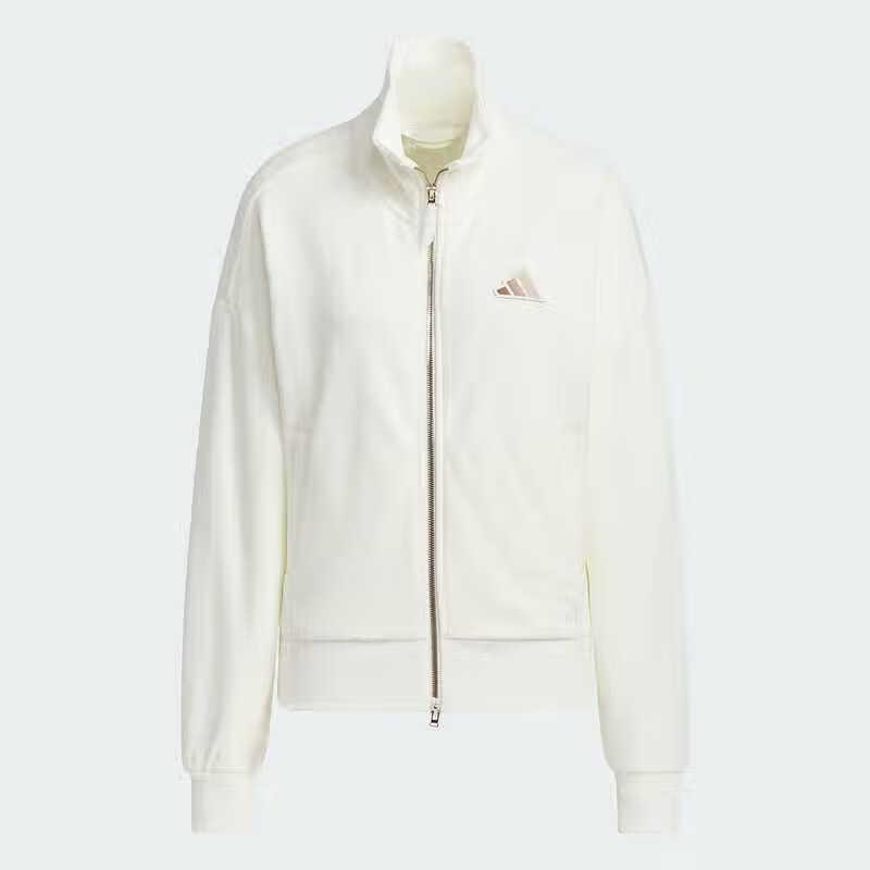 Adidas Women's Stand-Up Collar Short Sports Jacket JL6277