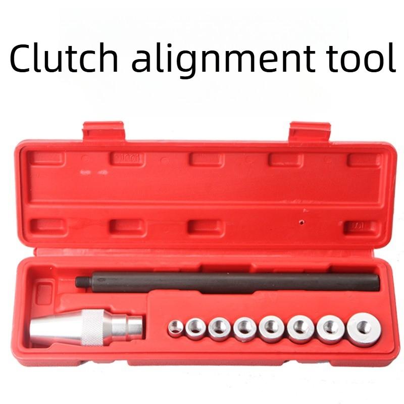 10PCS Universal Clutch Aligning Tools Kit Clutch Aligner Hole Corrector Tools With 8 Collects Ranging 11~25mm Automotive Tools