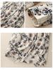 Xin Xing Cotton Linen Pastoral Print Dress: Soft, Gentle, Loose Fit for Spring and Autumn