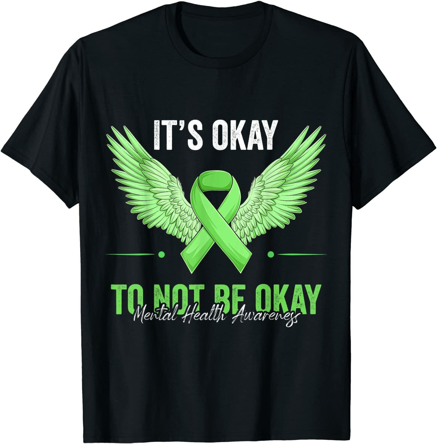 Mental Health Matters Awareness Angel T-Shirt S