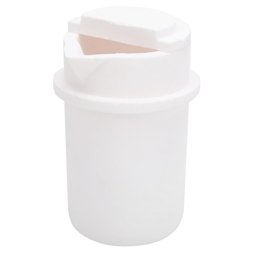 1kg Kwarts Smeltkroes met Deksel Goud Zilver Platina Smelt Raffinage Gereedschap 1kg
