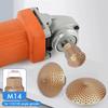 1Pcs Woodworking Wood Grinding And Carving Grinding Head Arc-Shaped Woodworking Grinding Head Angle Grinder Accessories