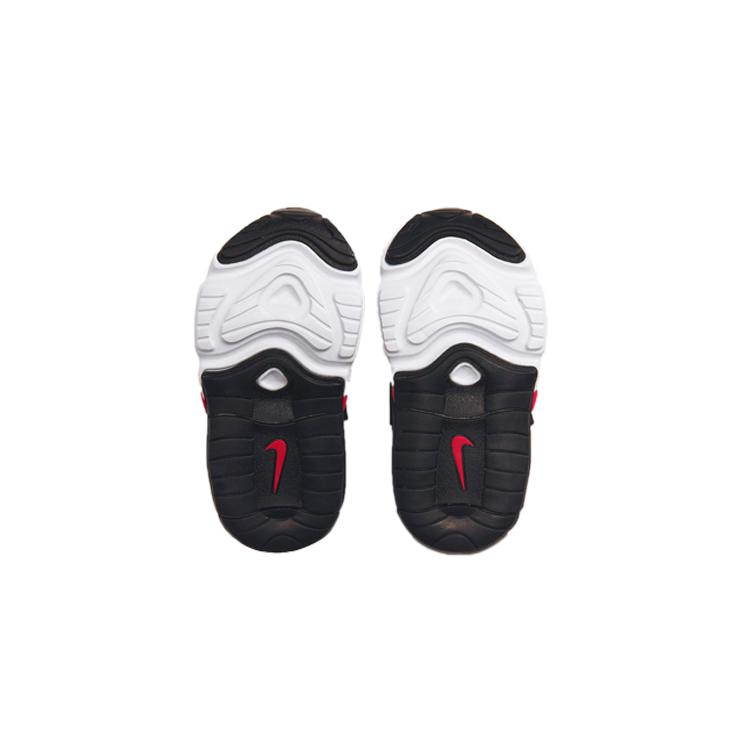 Nike Air Max 200 Cushioning Low Top Running Shoes Black White Red Infant And Toddler AT5629-007