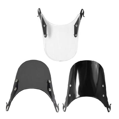 4''-7'' Headlight Universal Motorcycle Windshield Wind Screen Wind Deflector