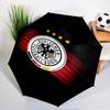 German Football Emblem Printed Automatic Umbrella, 8-Frame for Travel, Camping, Casual Umbrella, Essential Gift for for Family and Friends