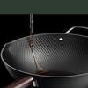 Wutuo Non-stick Iron Wok with Lid