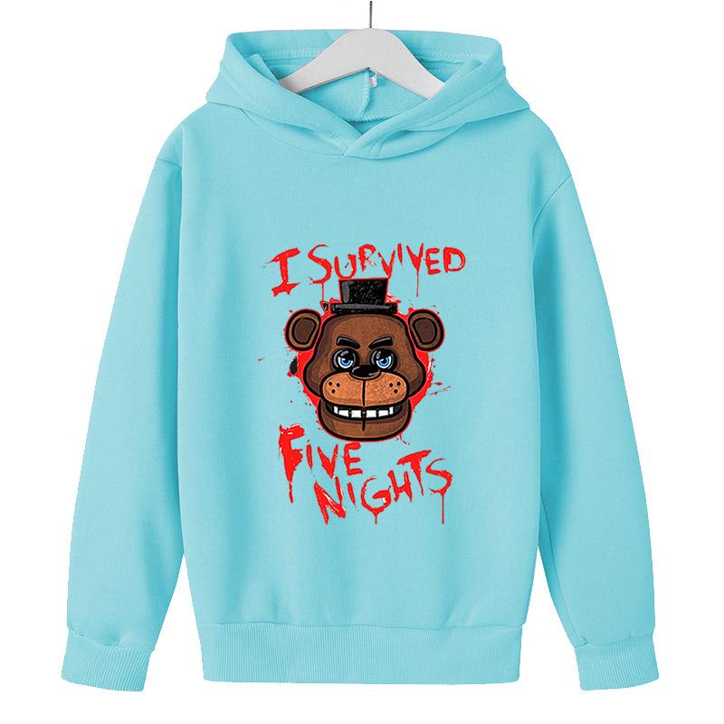 Kinderkleidung HOT Games Five Nights at Freddy's 2 Hoodie Kinderkleidung Mädchen Jungen Kleidung Mode Outdoor Muster Pullover Kinder Pullover