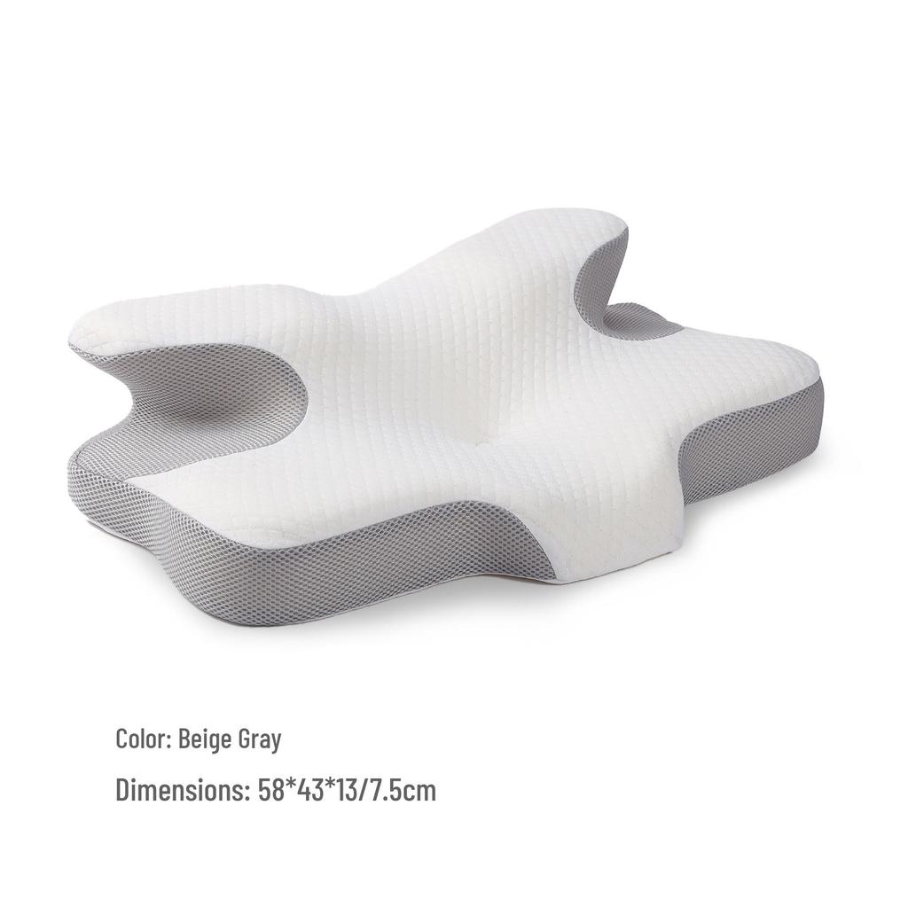 Ergonomic Memory Foam Neck Support Pillow for Side Sleepers