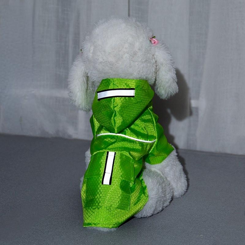 Hunde-Regenmantel, reflektierende Haustierkleidung, Hundekleidung, wasserdichte Overall-Jacke, Yorkie-Pudel, Bichon, Zwergspitz, Schnauzer, Corgi-Mantel