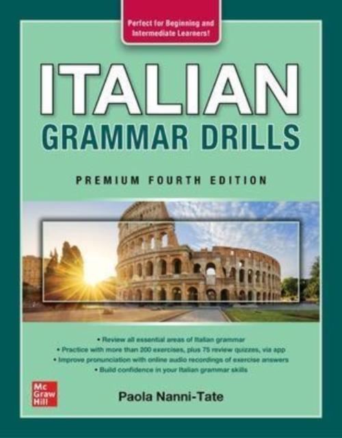 The Italian Grammar Drills, Premium Fourth Edition Book
