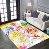Pretty Cure Cartoon Rugs Are Suitable for Home Décor In Areas Such As Game Rooms, Bedrooms, Living Rooms, and Sofa Areas.