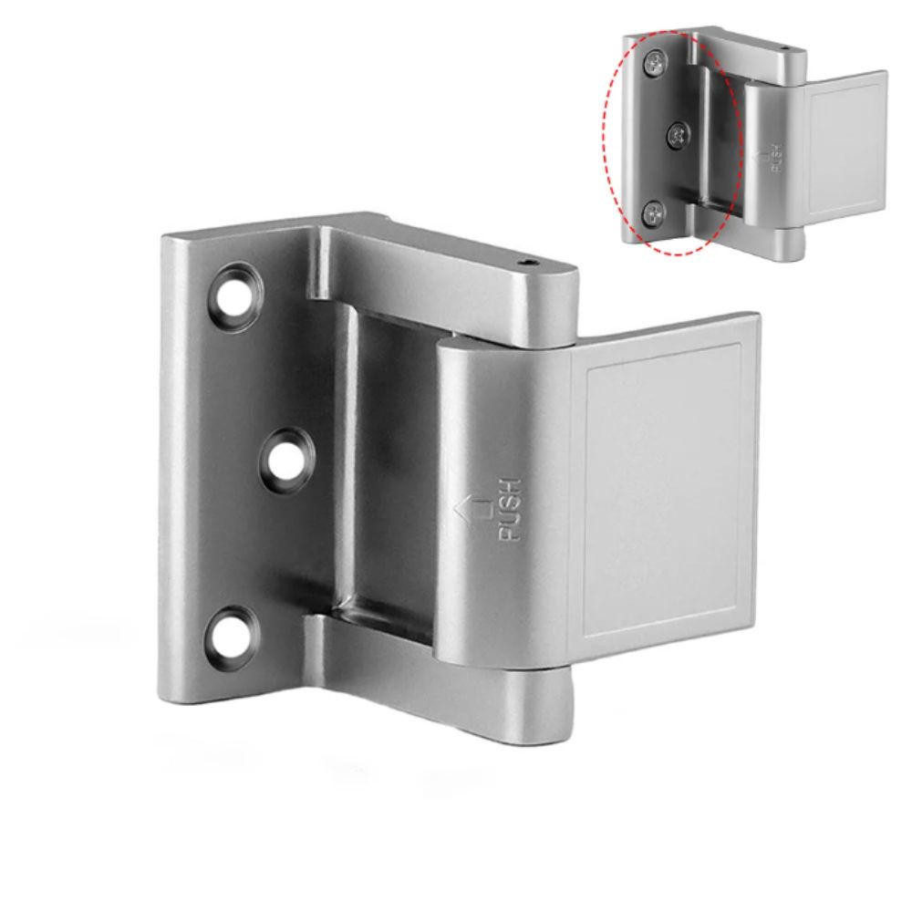 Aluminum Alloy Door Lock Extra High Resistance Privacy Door Lock Reinforcer Reinforcer Security Security Lock Home Door