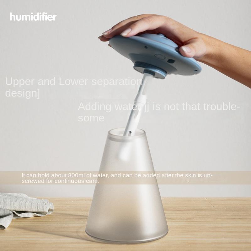 Mini USB Rechargeable Air Humidifier Bedroom Aroma Diffuser Cute Essential Oil Diffuser Air Freshener For Homes Essential Oil