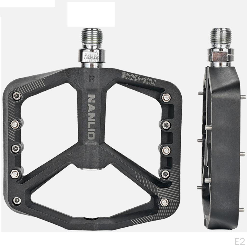 Bike Pedals Mountain Road Nylon Fiber Cycling Cycle Platform BMX Bikes