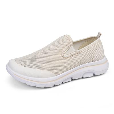 Herren- und Damen-Freizeit-Atmungsaktive Sneaker Neu Outdoor Walking Slip-On-Stil mit Modischem Mesh-Futter für Herbst Winter
