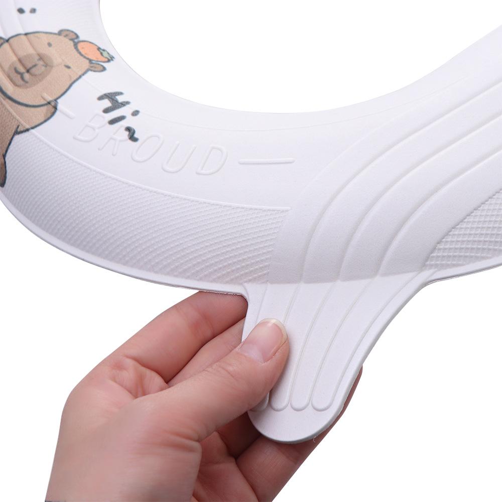 Husă pentru scaun de toaletă universală din EVA. Covoraș reutilizabil pentru scaunul de toaletă