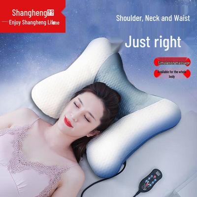 Shangheng Ai Cao Hot Compress Neck & Shoulder Massager Pillow CN Plug (adapter Included)