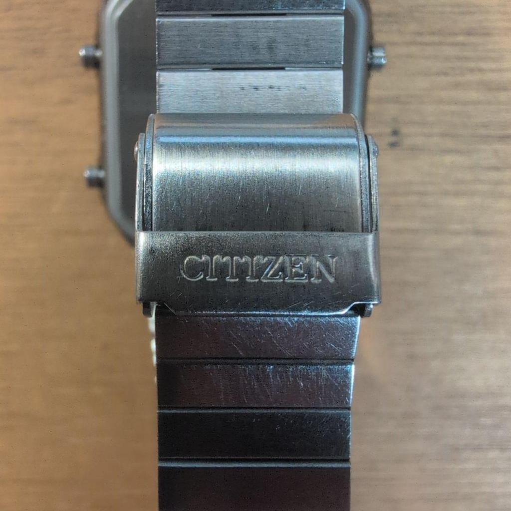 Used 80's CITIZEN ANA-DIGI TEMP Vintage Japan Rare