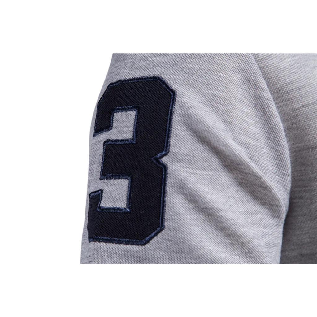 Trend Hub Embroidery 35% Cotton Polo Shirts for Men Casual Solid Color Slim Fit Mens Polos New Fashion Men Clothing