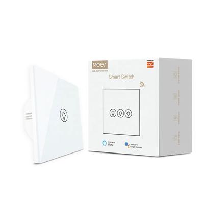 Zigbee Dimmer Wandlichtschakelaars 1 2 3 Gang Tuya Smart Home Automatisering Draadloze Afstandsbediening EU/VK Standaard Nul Live Draad