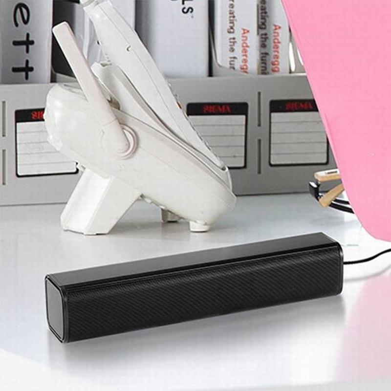 Portable 3D Stereo HD Sound Computer Speaker Sound Box Home Theater Soundbar Mini Subwoofer Desktop Sound Bar for Tv Office Game