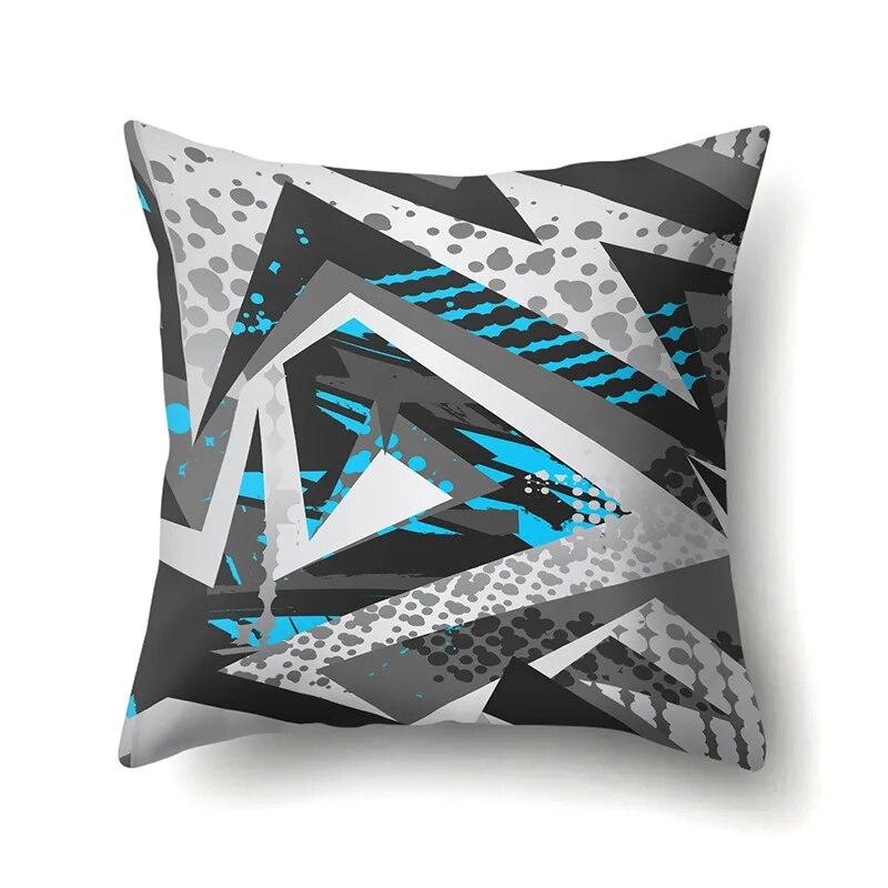 Geometric Pillowcase Car Lumbar Pillow  Cushion Sofa  toon Pattern