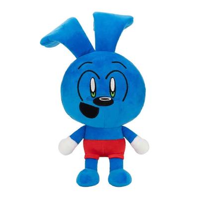 Riggy Plüsch Blaue Hasen Spielzeug Für Kinder Bequeme Plüschfüllung Kissen Zum Werfen Für Sofa Auto Schlafzimmer Dekor