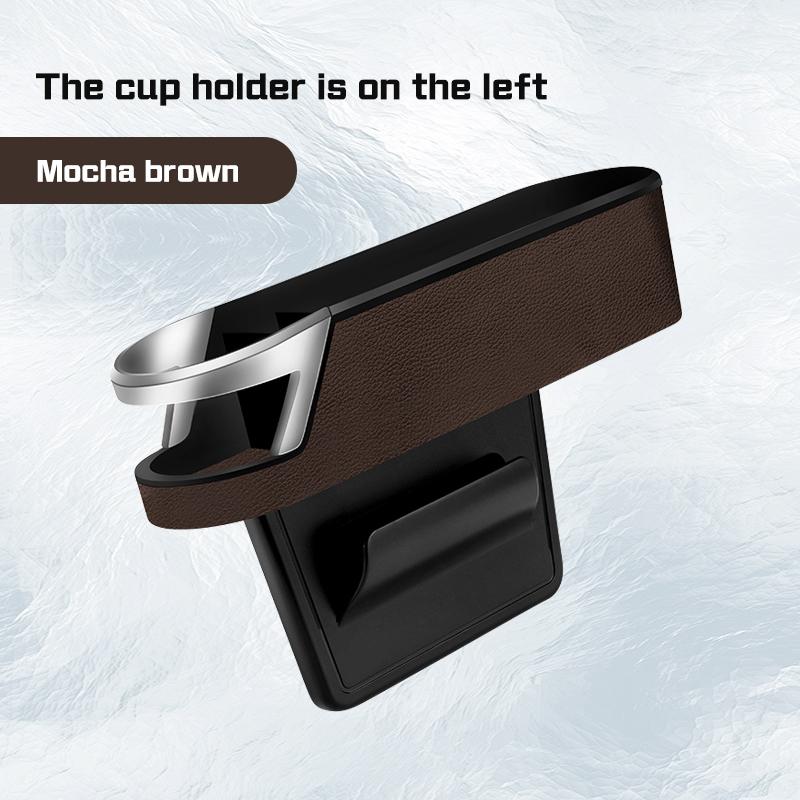 For Porsche Cayenne Panamera Macan 718 Taycan 911 981 970 Cayman Car Seat Gap Organizer Storage Box Phone Cup Holder Accessories