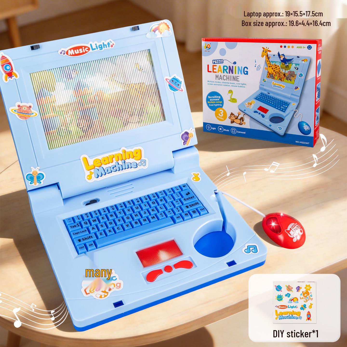 Kids Cartoon Educational Learning Notebook