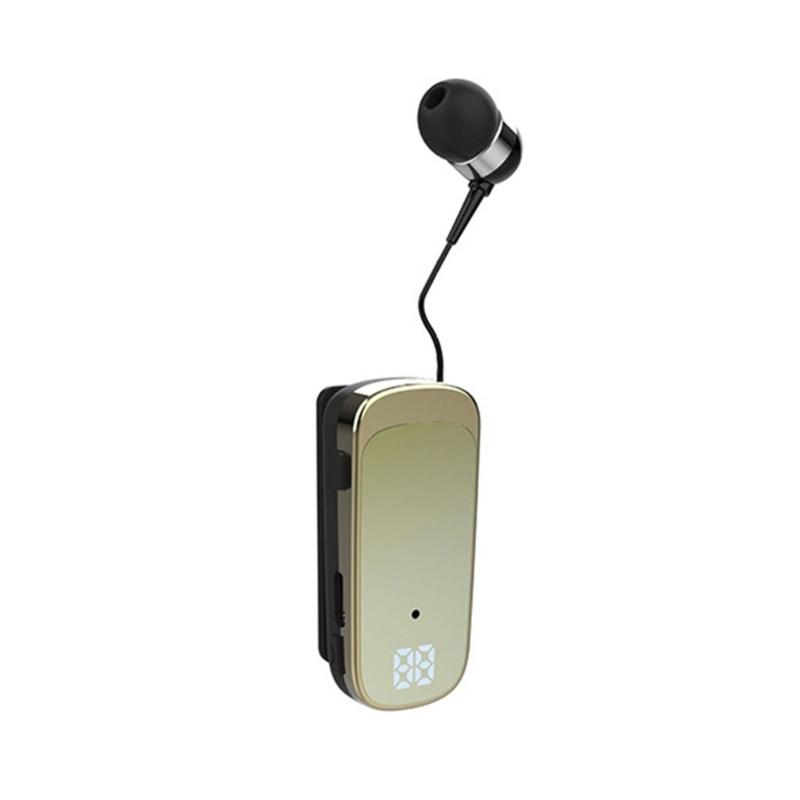 Long Service 20 Hour Life Wireless Bluetooth-compatible Clip Earphone Featuring Vibration Alerts for Hands Easy Calling Use