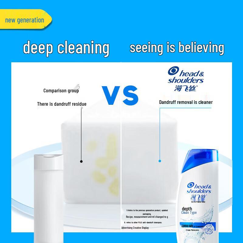 Head & Shoulders Deep Clean Anti-Dandruff Shampoo