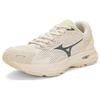 Mizuno Racer S Casual Versatile Running Shoes Non-Slip Wear-Resistant Low-Top Unisex sneaker Off-White D1GH223511