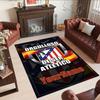 Atletico Madrid Customizable Name Floor Rug Office Rug Perfect for Outdoor Entryway Dormitory Decorate room Antislip Carpet Decorate Offices