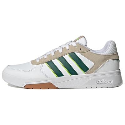 Neo Courtbeat Slip Resistant Durable Low Top Skate Shoes Men Sneakers White Brown Green ID9661