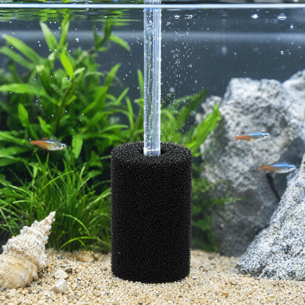 20Pcs Black Aquarium Intake Sponge Guard Fish Tank Filtration System