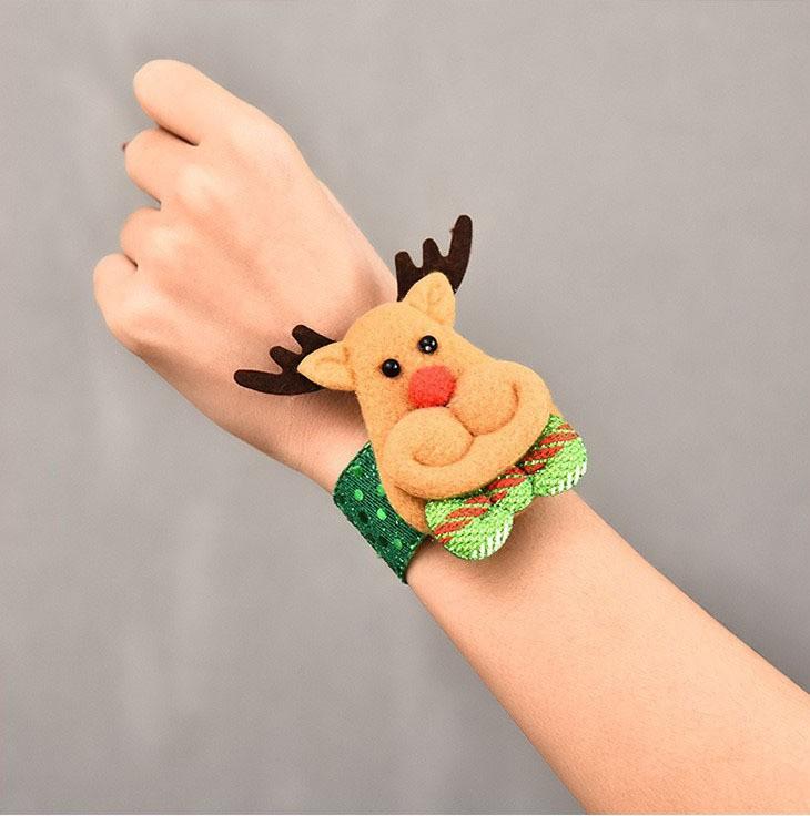 Luminous Christmas Patting Circle With Lamp Children And Old People Patting Circle Bracelet Gift Party Small Gift Shopping