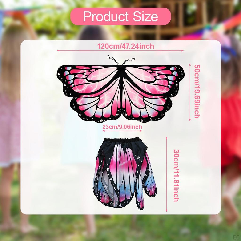 Butterfly Dress Set for Halloween And Pretend Play At Carnivals