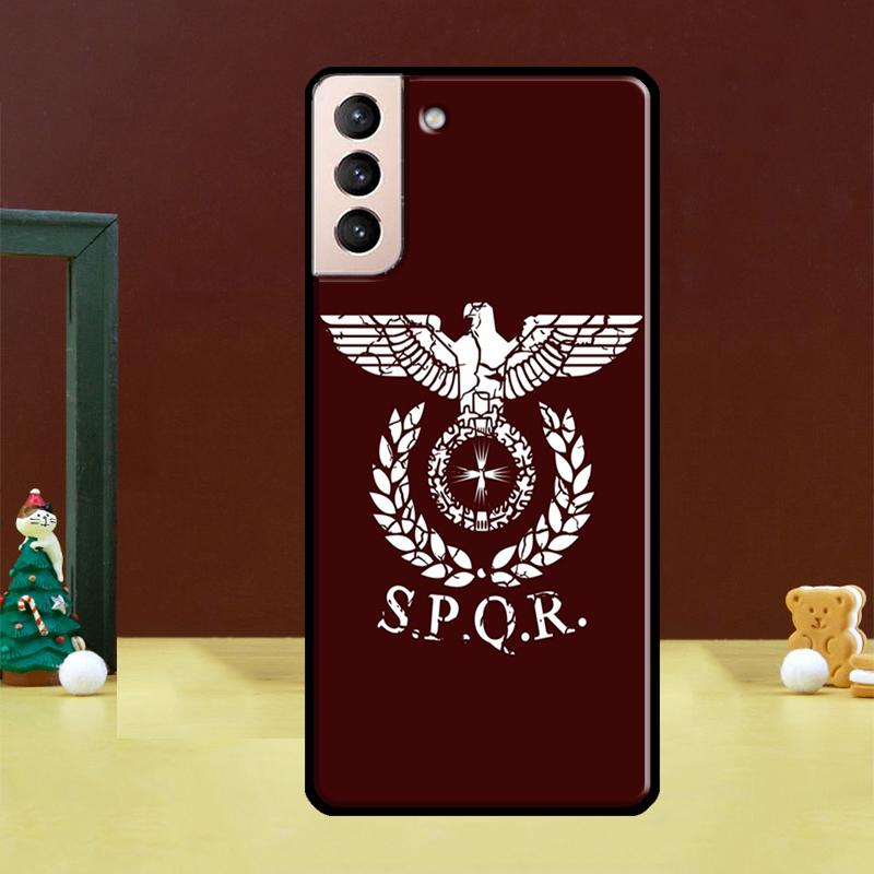 SPQR Roman Imperial Legion Fundas For Samsung Galaxy S23 S20 FE S21 FE S22 Ultra Note 20 S10e S8 S9 S10 Note 10 Plus Case